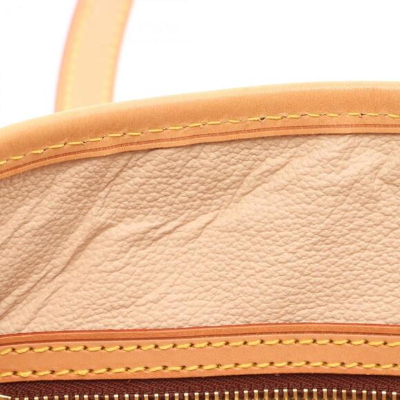 LOUIS VUITTON Brown Monogram Leather Pouch - Picture 7 of 11